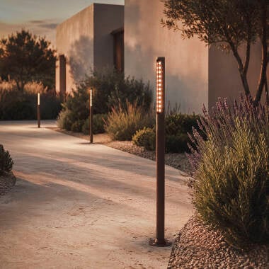 9W Aidan Outdoor LED Bollard 80cm