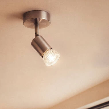 Applique Aluminium Orientable Oasis 1 Spot Argenté