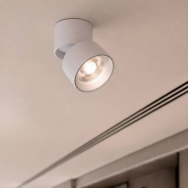 LED-Wandleuchte 30W aus Aluminium Rund Weiss New Onuba