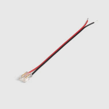 Connector LED Strip 12/24V DC SMD en COB IP20 Breedte 8mm met Kabel