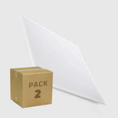 2er Pack LED Panel 62x62 cm 40W 4800 lm Solid