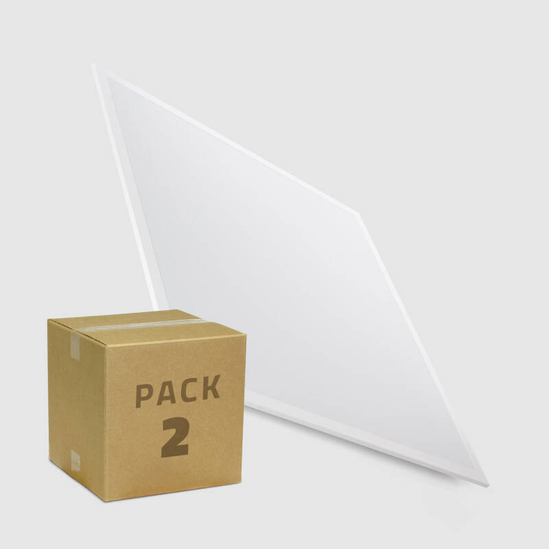 Bild von 2er Pack LED Panel 62x62 cm 40W 4800 lm Solid