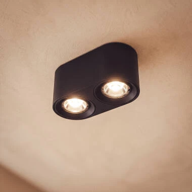 Plafondlamp Dubbel Space