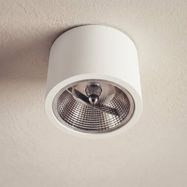 Onuba Ceiling Lamp for GU10 AR111 LED Bulb Aluminium