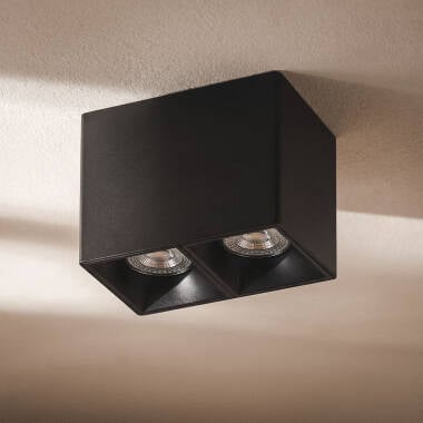 Afbeelding van Plafondlamp Square Double Traxim