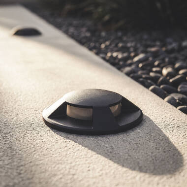 Lampa Zewnętrzna LED 3W Wpuszczana 4-Stronna