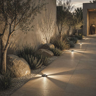 Afbeelding van Grondinbouwspot LED Outdoor 3W vierzijdige lichtuitstraling