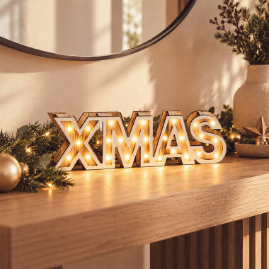 LED Vánoční Světlo XMAS