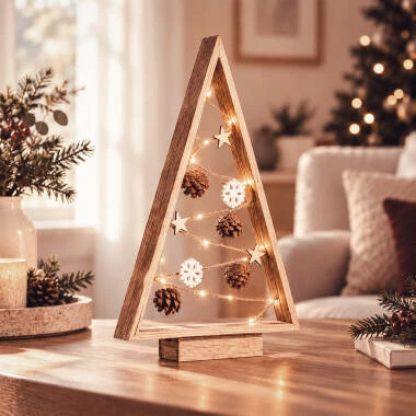 Albero di Natale LED Golden con Batteria