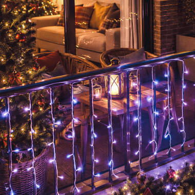 Afbeelding van LED Gordijn Outdoor op Baterijen 1m Centauro