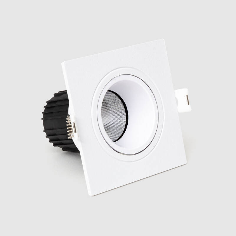Immagine di Downlight Quadrato Orientabile LED 9 W Foro Ø 75 mm