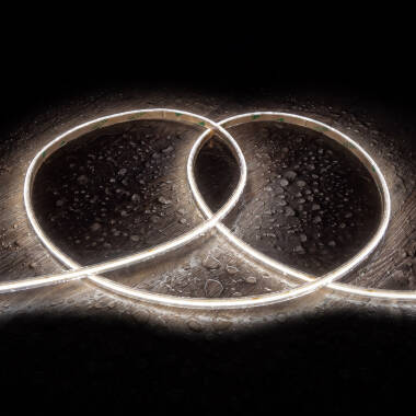 Led Strip Dimbaar 220V COB Zelfregulerend 480 LED/m ROL 20m 12W/m 900lm/m Super Smail Breedte 6.5mm te kippen 10cm IP65