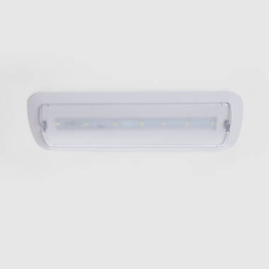 LED-noodverlichting 3 W, 200 lm, permanent/tijdelijk, 3 uur autonome werking