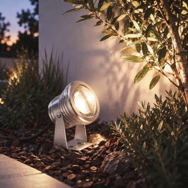 Image de Spot LED Extérieur 7W Fixation au Sol 12V DC