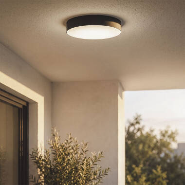 Bild von LED Deckenleuchte 21W Rund für Aussen Ø320 mm Juno IP65