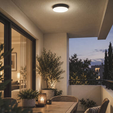 Bild von LED Deckenleuchte 21W Rund für Aussen Ø320 mm Juno IP65