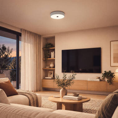 Bild von LED-Deckenleuchte 24W Metall Ø350mm CCT Wählbar Eyelight