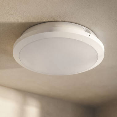 Venkovní Přisazené Stropní LED Svítidlo 19-28W CCT Stmívatelné Ø300 mm