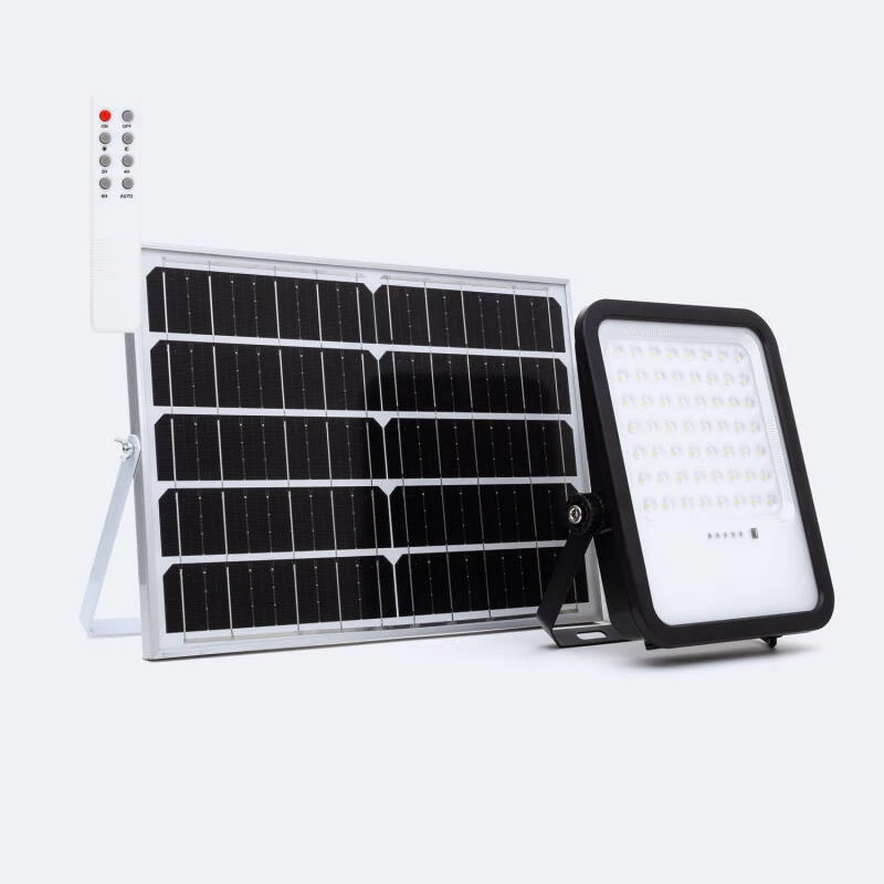 Afbeelding van Schijnwerper Solar Outdoor LED Nurda 20W 2100lm IP65 met Afstandsbediening