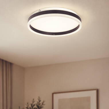 Zuse 24W Round Metal Selectable CCT LED Surface Panel