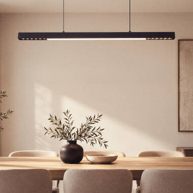 LED Pendelleuchte Lineal 42W Aluminium CCT Doppelseitige Beleuchtung Funky Chaka