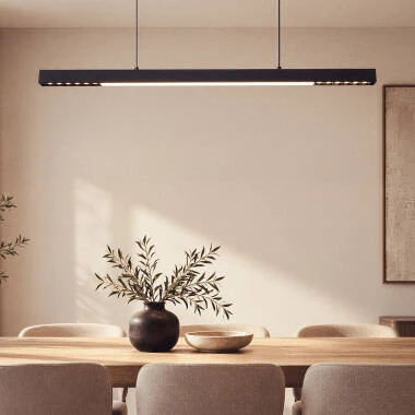 Oprawa Liniowa LED Wisząca LED 42W Aluminium CCT Oświetlenie Dwustronne Funky Chaka