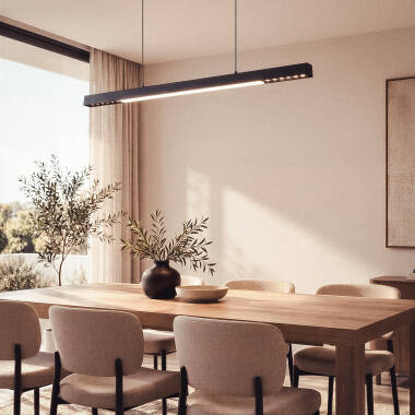 Bild von LED Pendelleuchte Lineal 42W Aluminium CCT Doppelseitige Beleuchtung Funky Chaka