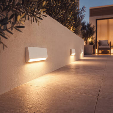 Bild von LED Wandleuchte Außen 3W Oberfläche Wandmontage Rechteckig Tunez