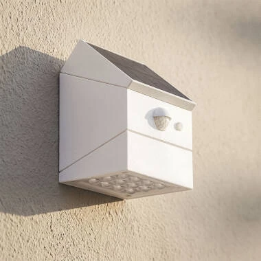 Wandlamp Outdoor LED 2.5W  met PIR-Bewegingssensor Twist Solar
