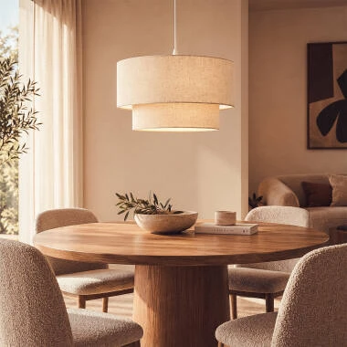 Afbeelding van Hanglamp Linnen Liva