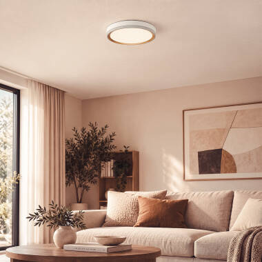 Bild von LED Deckenleuchte Rund Metall Marstal