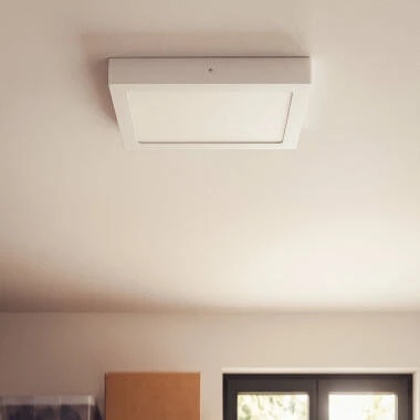Přisazené Stropní Čtvercové LED Svítidlo 24W 301x301 mm