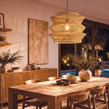 Afbeelding van Lampkap voor een hanglamp Rotan Asha Ø500 mm ILUZZIA