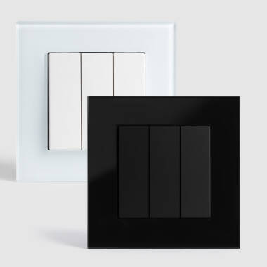 Interruttore a Pulsante Luxe 27 Crystal