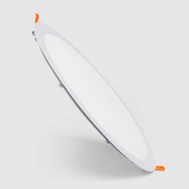 LED Einbaustrahler flach 24W Rund SuperSlim Schnitt Ø 275 mm