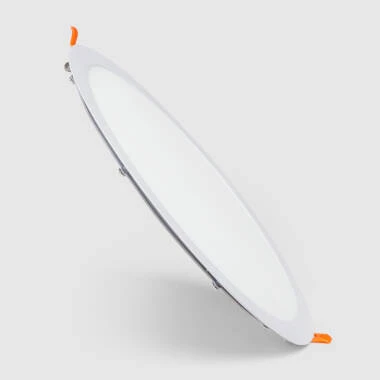 Dalle LED 24W Ronde Extra-Plate Coupe Ø 275 mm