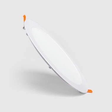 Dalle LED 20W Ronde Extra-Plate Coupe Ø 205 mm