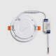 Bild von LED Einbaustrahler flach 6W Rund SuperSlim Ausschnitt Ø 105 mm