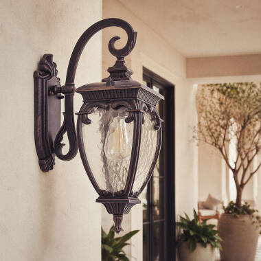 Lampada da Parete per Esterni Alluminio Fiorex