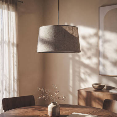 Lampa Wisząca Lniana Genoveva