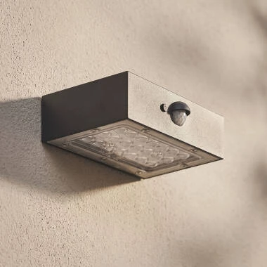 LED Wandleuchte Außen 3W Doppelseitige Beleuchtung mit PIR Sensor