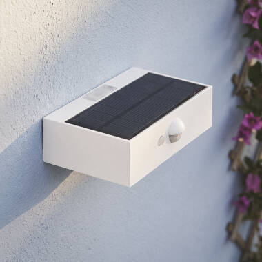 Bild von LED Wandleuchte Außen 3W Doppelseitige Beleuchtung mit PIR Sensor