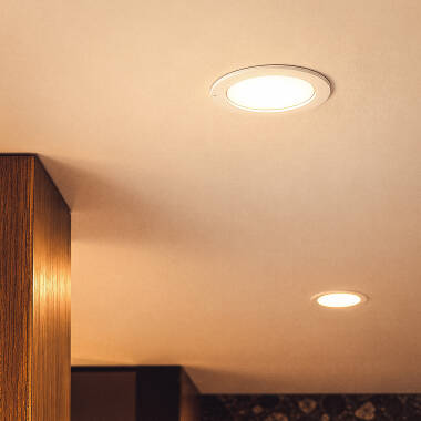 Podhledové Downlight LED Svítidlo 10W IP44 Kruhové Speciální Výřez Ø 88 mm