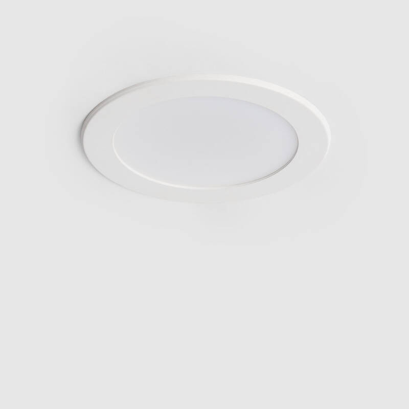 Image of Round 15W LED Downlight for Bathroom Ø115mm Cut Out IP44