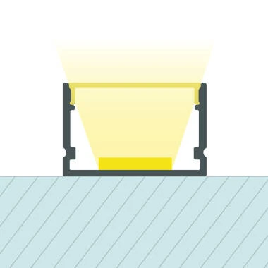 Profil Aluminiowy Natynkowy do Taśmy LED do 22 mm