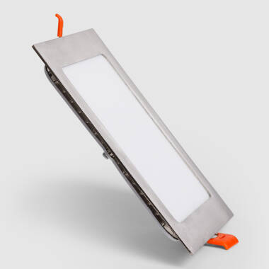 SuperSlim 18W LIFUD zilver Vierkante LED paneel 205x205 mm