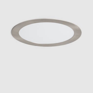 Faretto da Incasso LED 18W Circolare SuperSlim Foro Ø 205mm Argento