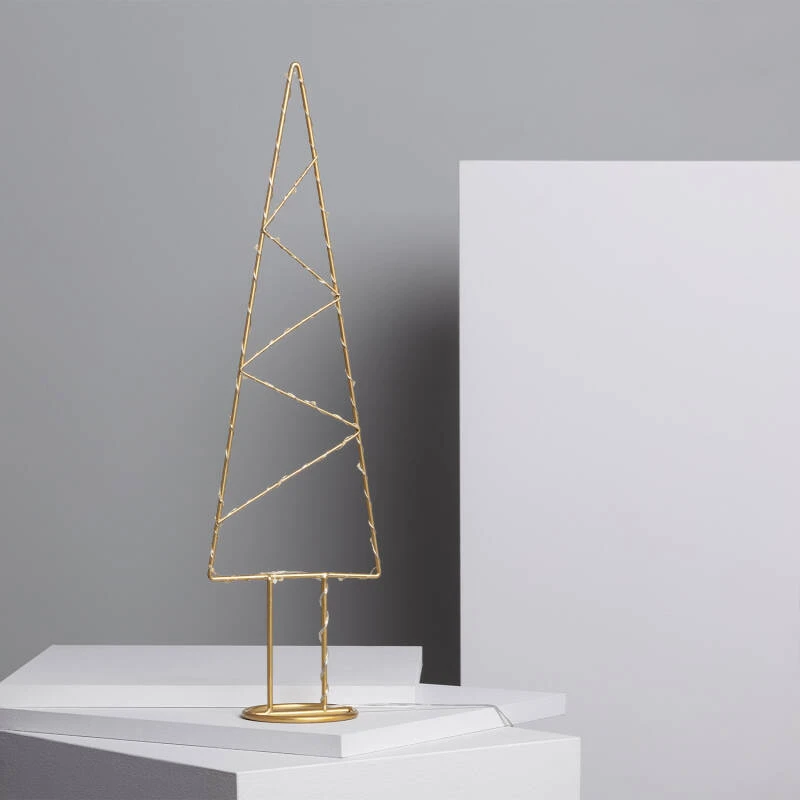 Image of Gold LED Christmas Tree