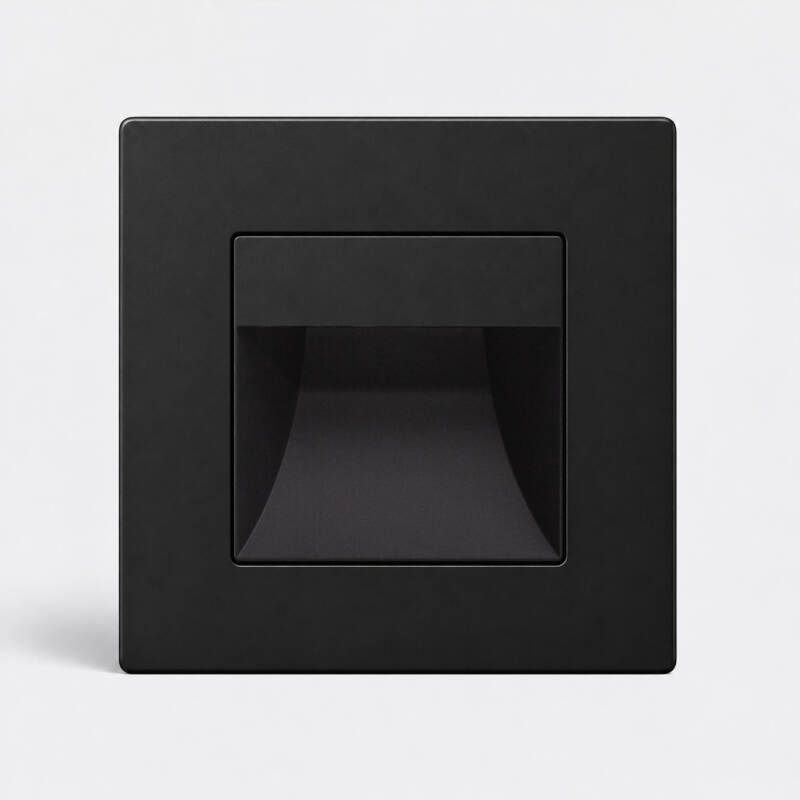 Immagine di Segnapasso LED 1 W da Incasso a Parete Luxe 27 Play per Scatola Universale