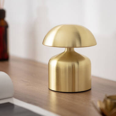 Ibbie 3W Portable Metal LED Table Lamp with Rechargeable USB Battery